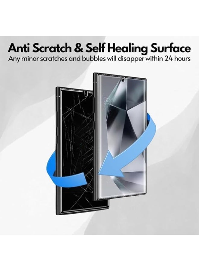 Muzz MATTE Back Sticker Screen Protector for Samsung Galaxy S25 Plus, Matte Anti-Fingerprint, Full Side Anti-Scratch, Gelatin Material (Samsung Galaxy S25 Plus) - Image 4